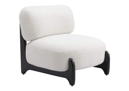 110268 Bombo Accent Chair White