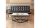 100657 Tintern Coffee Table White & Antique Bronze