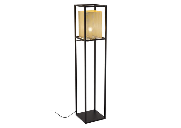 56130 Yves Floor Lamp Gold & Black