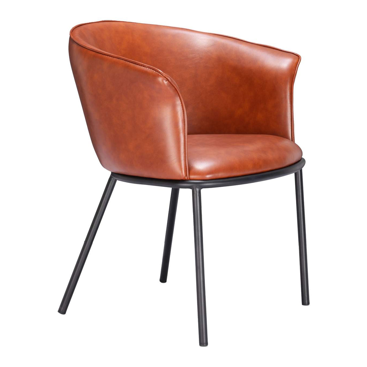 110176 Garston Dining Chair Brown