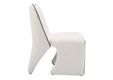 110201 Novo Accent Chair Ivory
