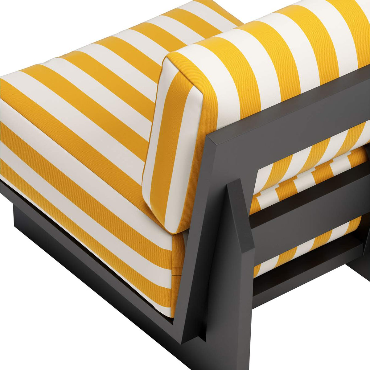 704042 Shoreline Outdoor Accent Chair Yellow