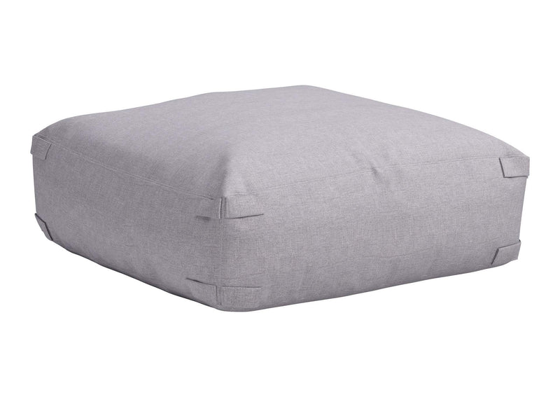 704151 Luanda Outdoor Ottoman Gray