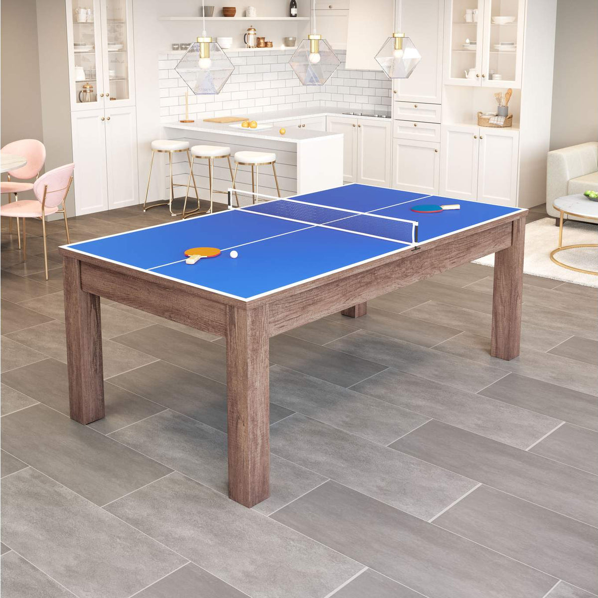 109496 Bonker 3 In 1 Table Brown