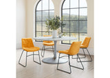 109335 Tammy Dining Chair (Set Of 2) Yellow