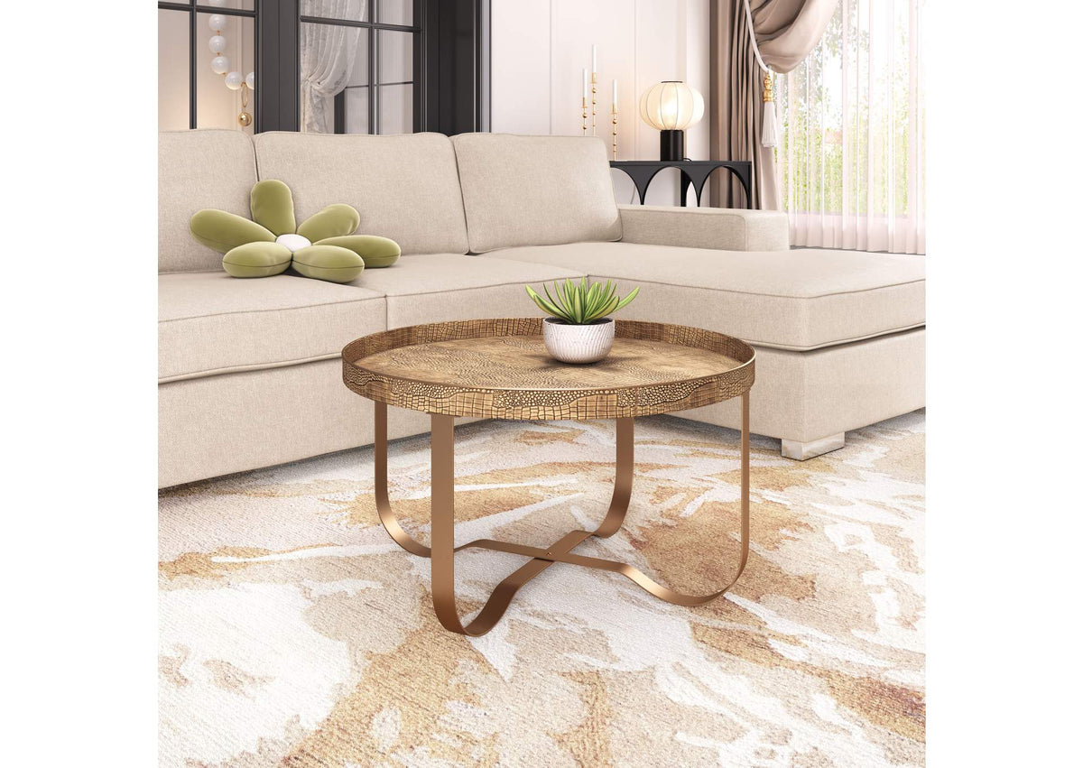 109839 Vannes Coffee Table Brass
