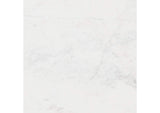 110256 Barmas Side Table White & Silver