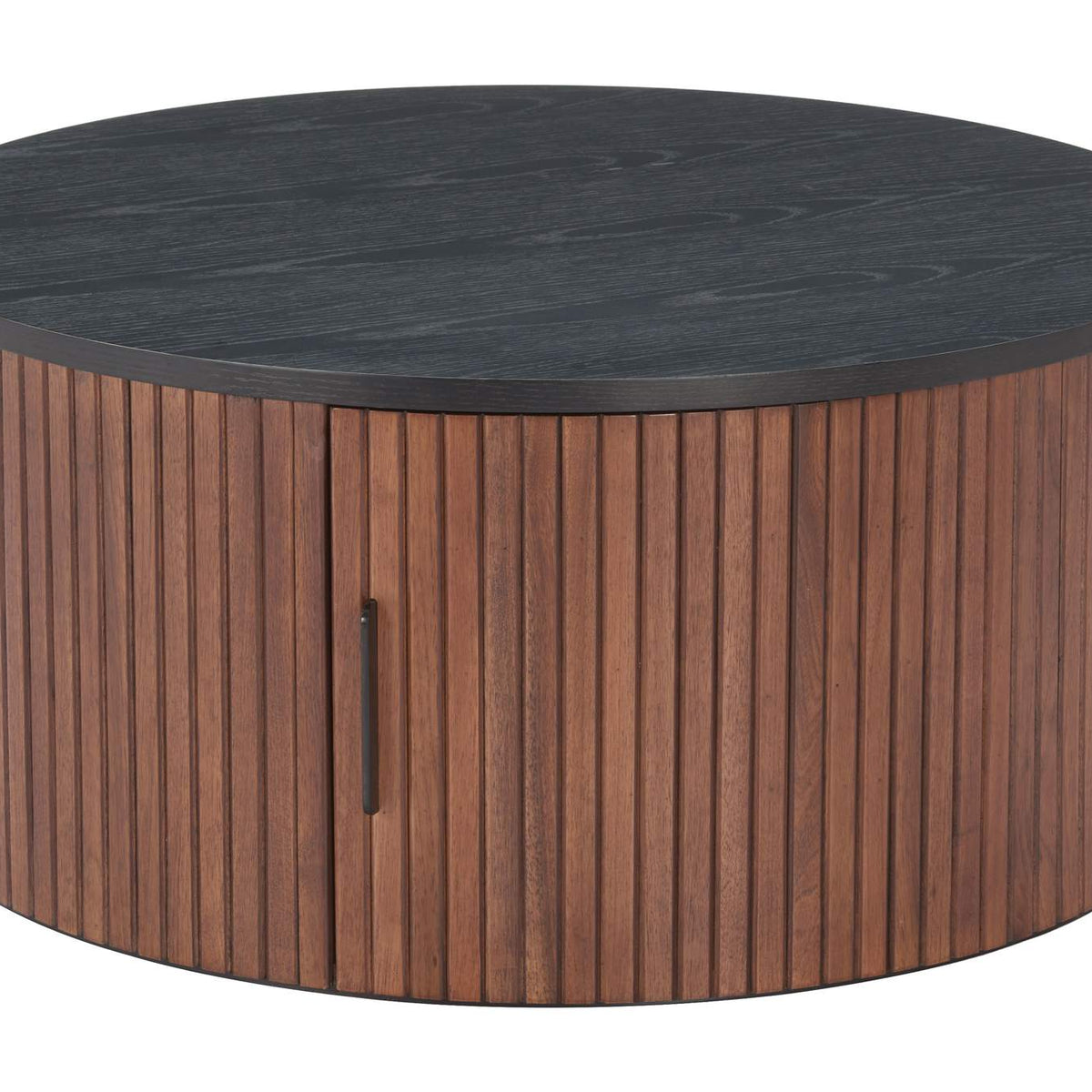 110299 Nejaus Coffee Table Black & Walnut