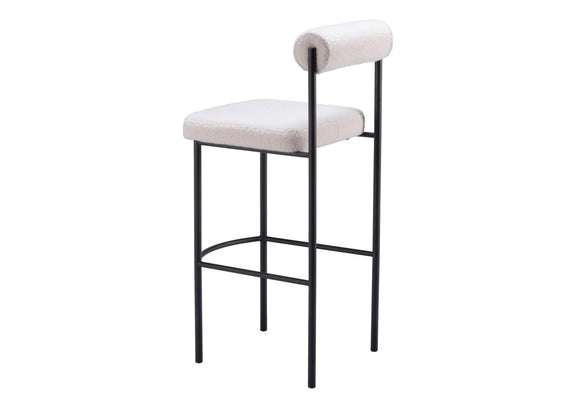 109812 Livorno Barstool (Set Of 2) Ivory