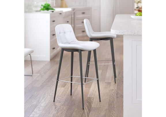 101087 Tangiers Barstool (Set Of 2) White