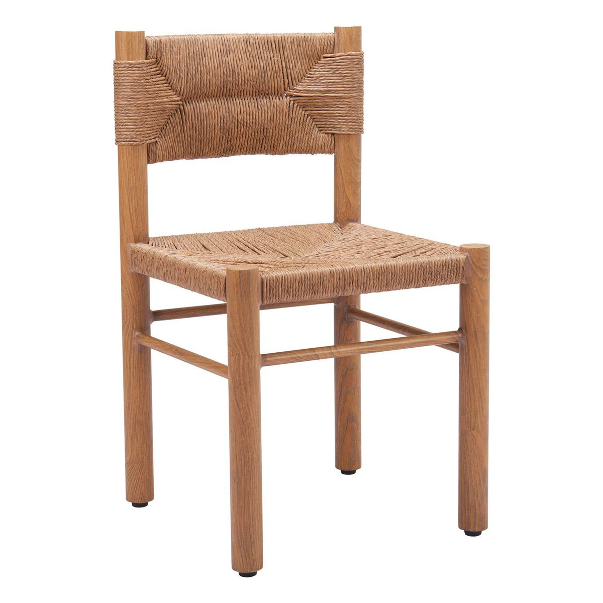 704050 Iska Outdoor Dining Chair (Set Of 2) Natural
