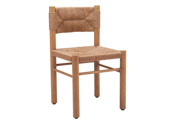 704050 Iska Outdoor Dining Chair (Set Of 2) Natural