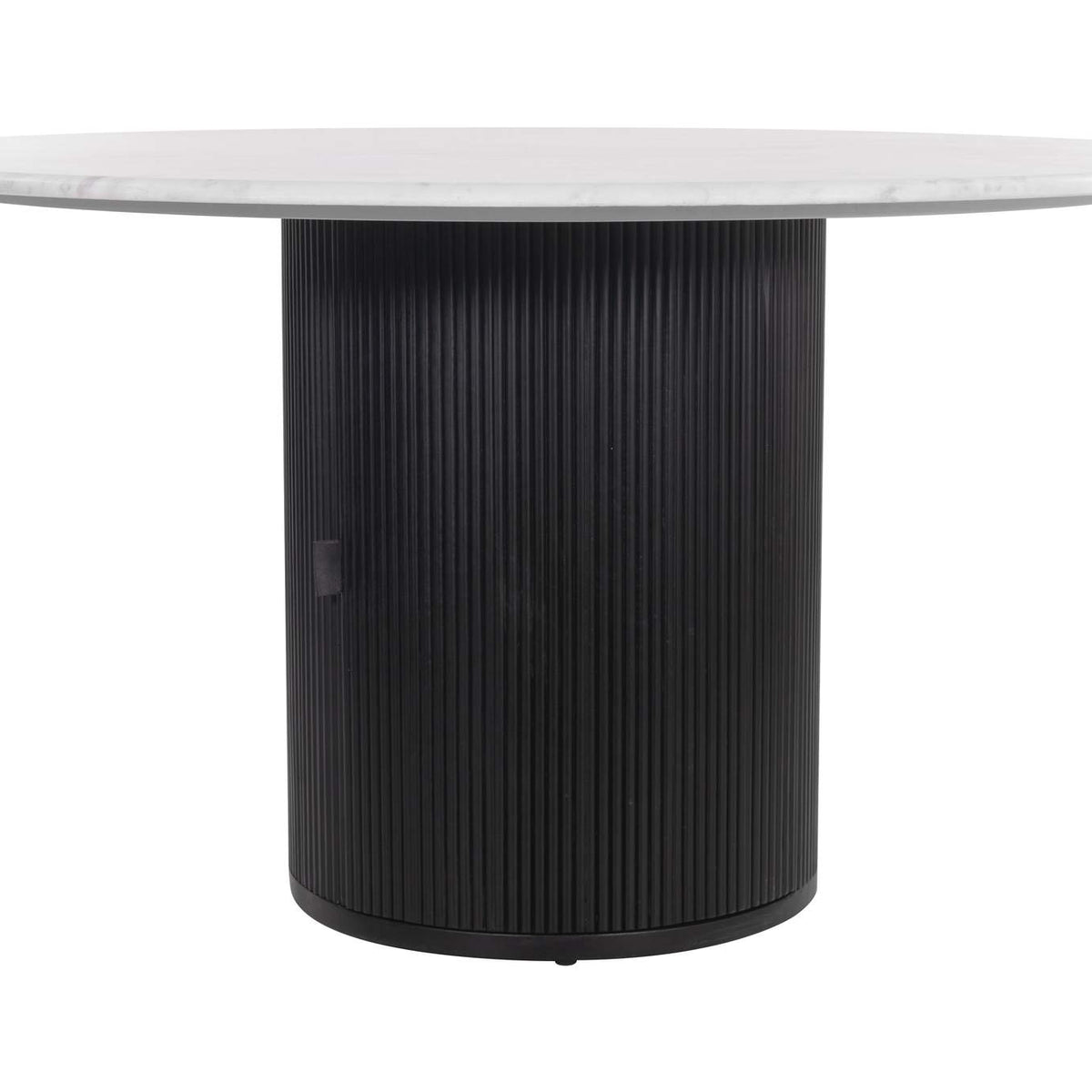 110140 Izola Dining Table White & Black