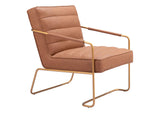 109520 Dallas Accent Chair Vintage Brown