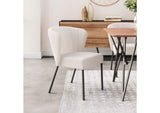 109677 Aimee Dining Chair (Set Of 2) Cream