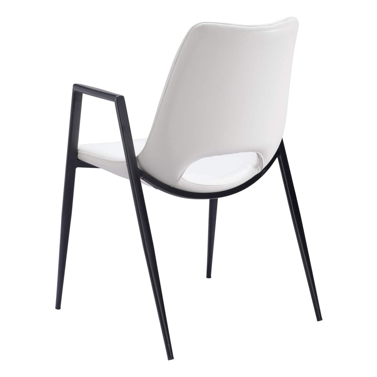 109535 Desi Dining Chair (Set Of 2) White