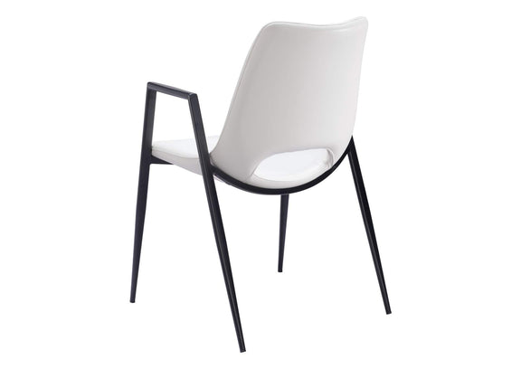 109535 Desi Dining Chair (Set Of 2) White