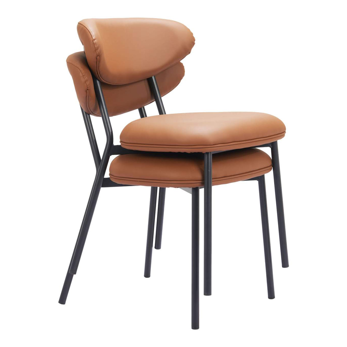 110336 Rorun Dining Chair (Set Of 4) Brown