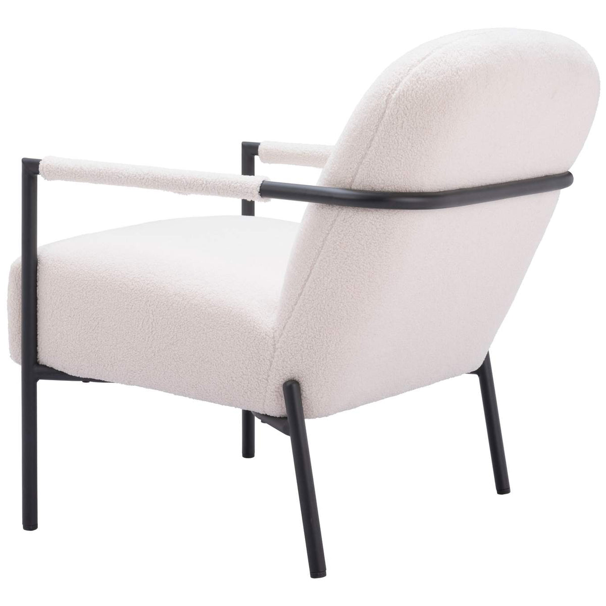 109518 Chicago Accent Chair Ivory