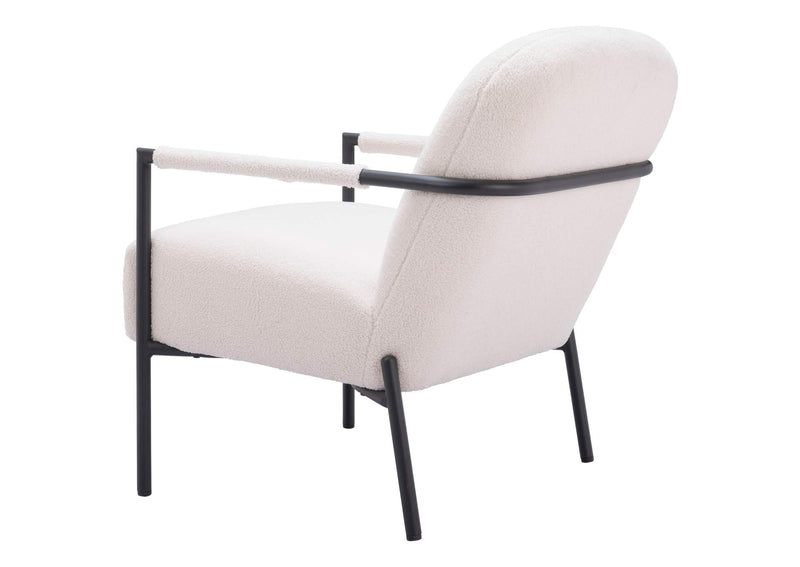 109518 Chicago Accent Chair Ivory