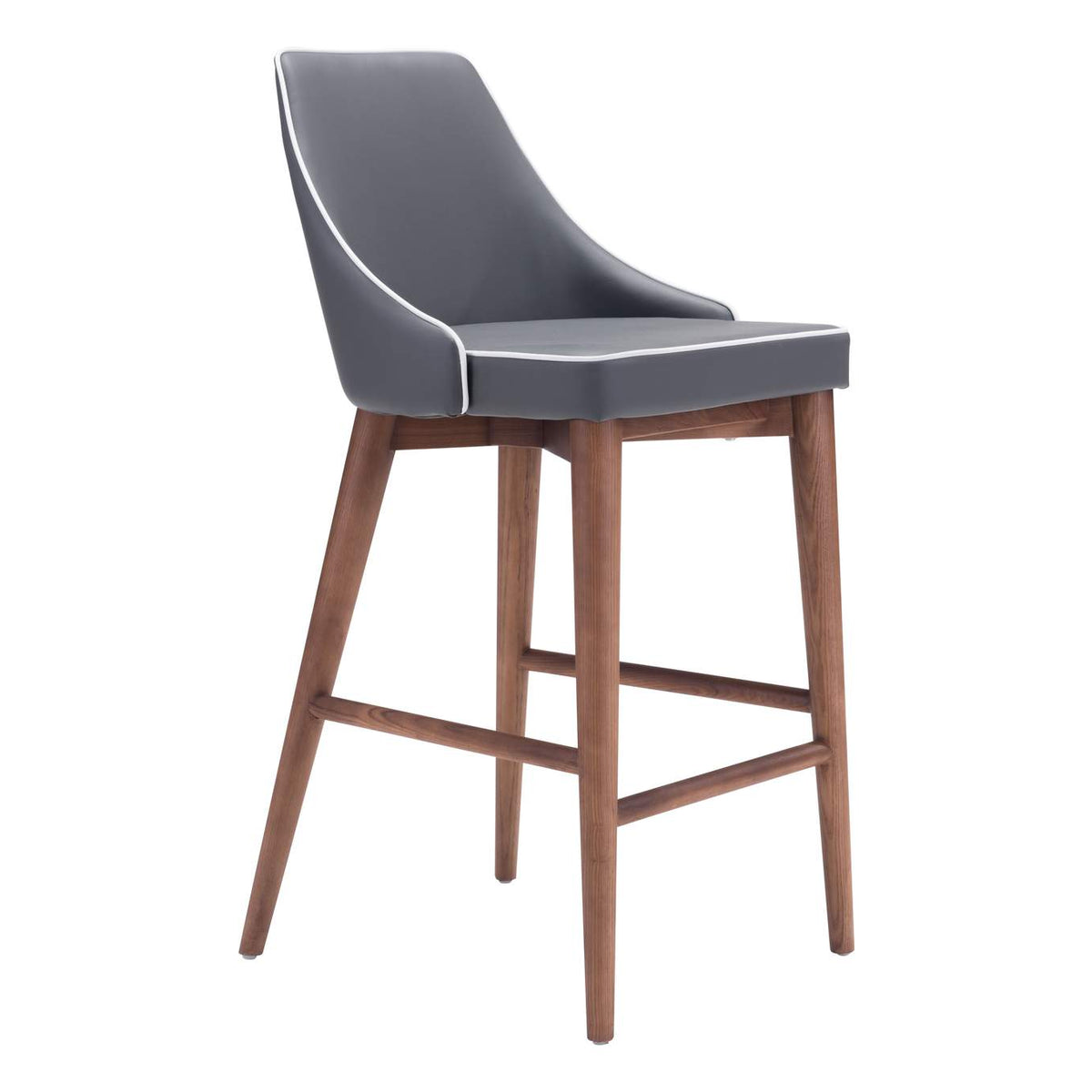 100280 Moor Counter Stool Dark Gray