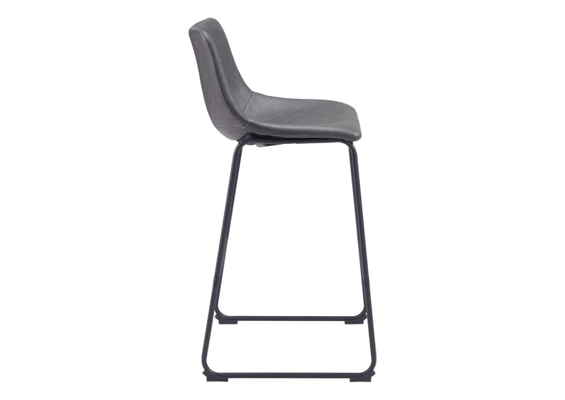 109327 Smart Barstool (Set Of 2) Charcoal