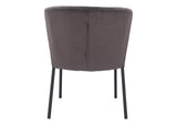 109679 Aimee Dining Chair (Set Of 2) Gray