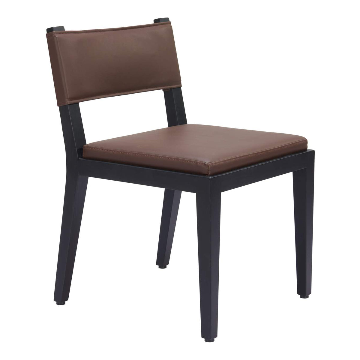 109979 Roxas Dining Chair (Set Of 2) Brown
