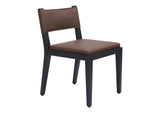 109979 Roxas Dining Chair (Set Of 2) Brown
