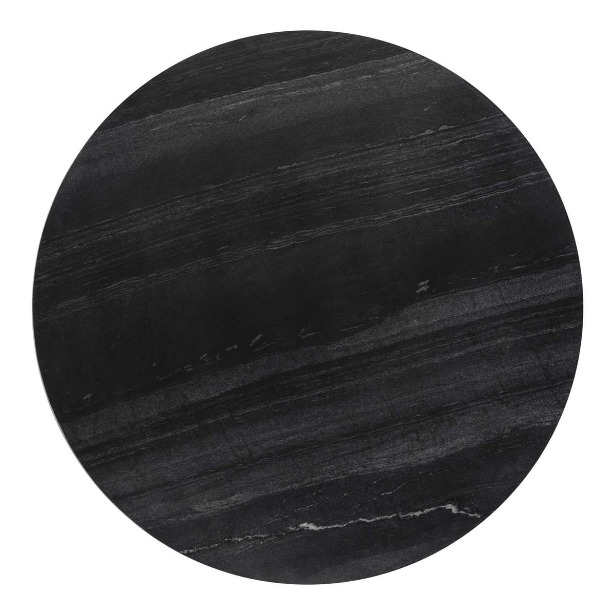 109095 Taj Dining Table Black & Gold