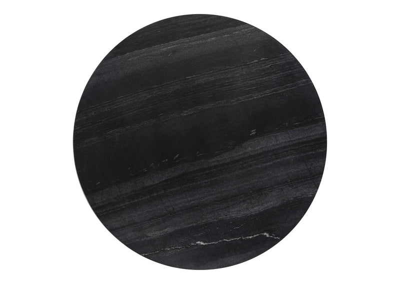 109095 Taj Dining Table Black & Gold