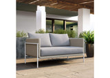 704016 Frais Outdoor Loveseat Gray