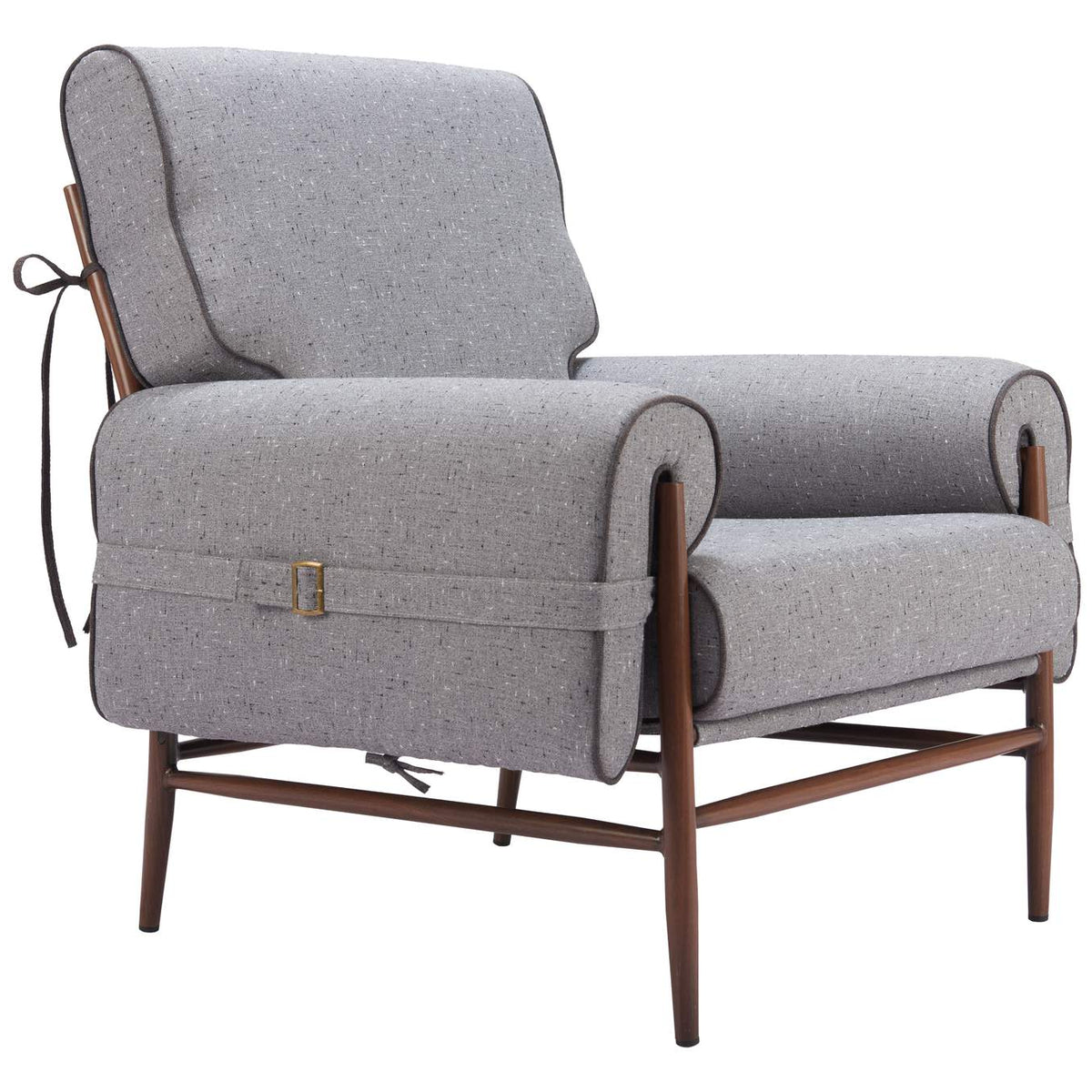 110205 Klem Accent Chair Gray