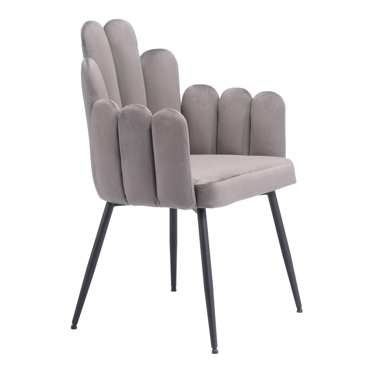 109655 Noosa Dining Chair (Set Of 2) Gray