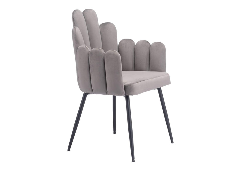 109655 Noosa Dining Chair (Set Of 2) Gray