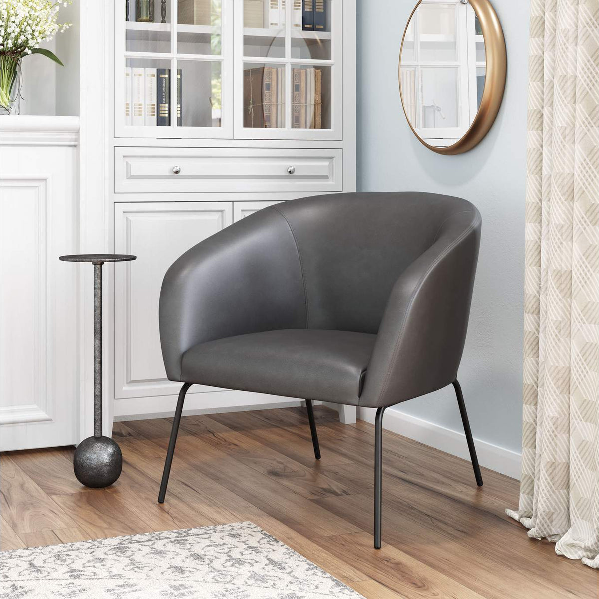 109056 Quinten Accent Chair Vintage Gray