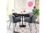 109210 Braxton Dining Chair (Set Of 2) Vintage Gray