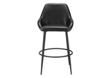 110075 Vila Barstool (Set Of 2) Black