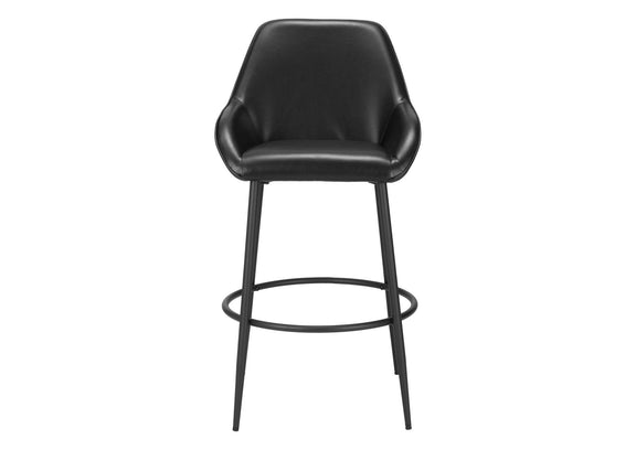 110075 Vila Barstool (Set Of 2) Black