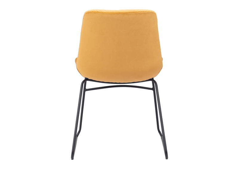 109335 Tammy Dining Chair (Set Of 2) Yellow