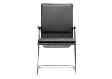 215210 Lider Plus Conference Chair (Set Of 2) Black