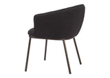 110102 Essen Dining Chair Black & Bronze