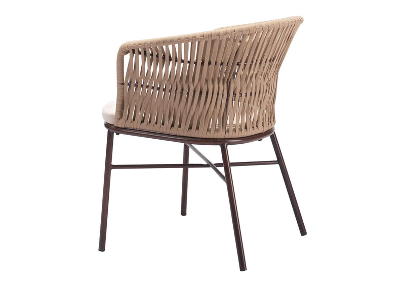 703988 Freycinet Outdoor Dining Chair (Set Of 2) Natural