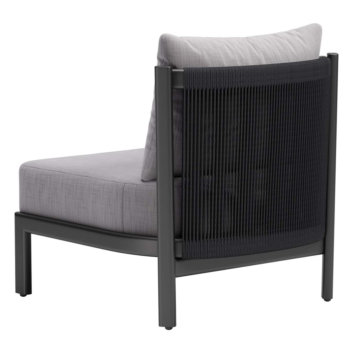 704046 Horizon Outdoor Accent Chair Gray