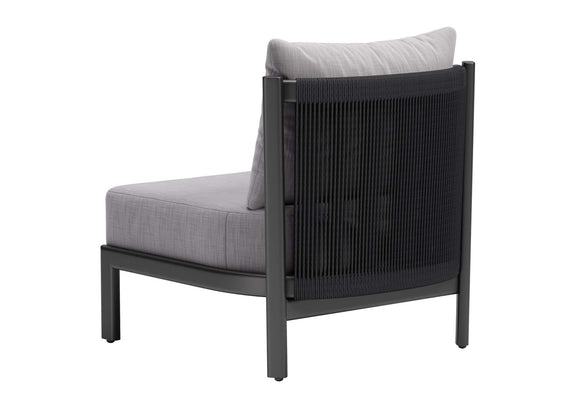 704046 Horizon Outdoor Accent Chair Gray