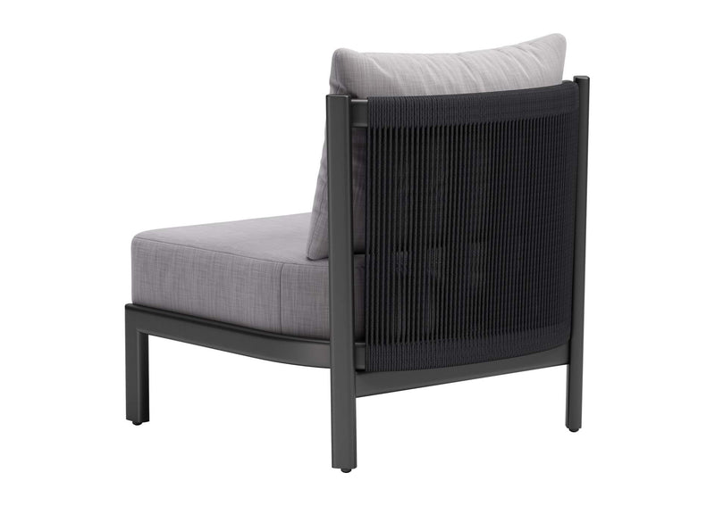 704046 Horizon Outdoor Accent Chair Gray
