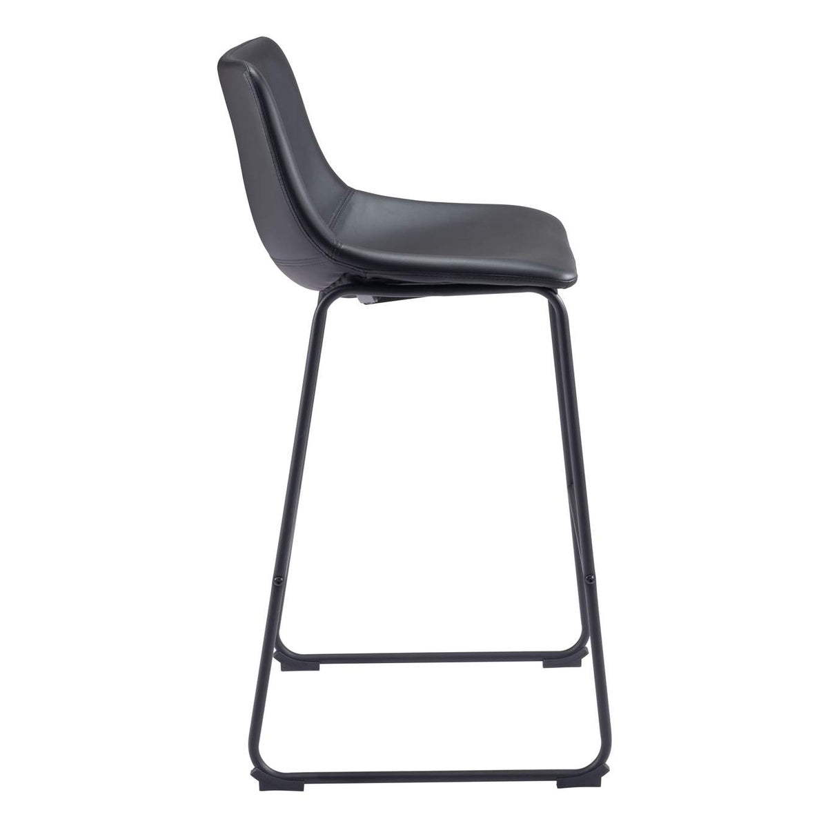 109650 Smart Barstool (Set Of 2) Black