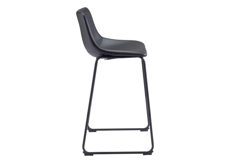 109650 Smart Barstool (Set Of 2) Black