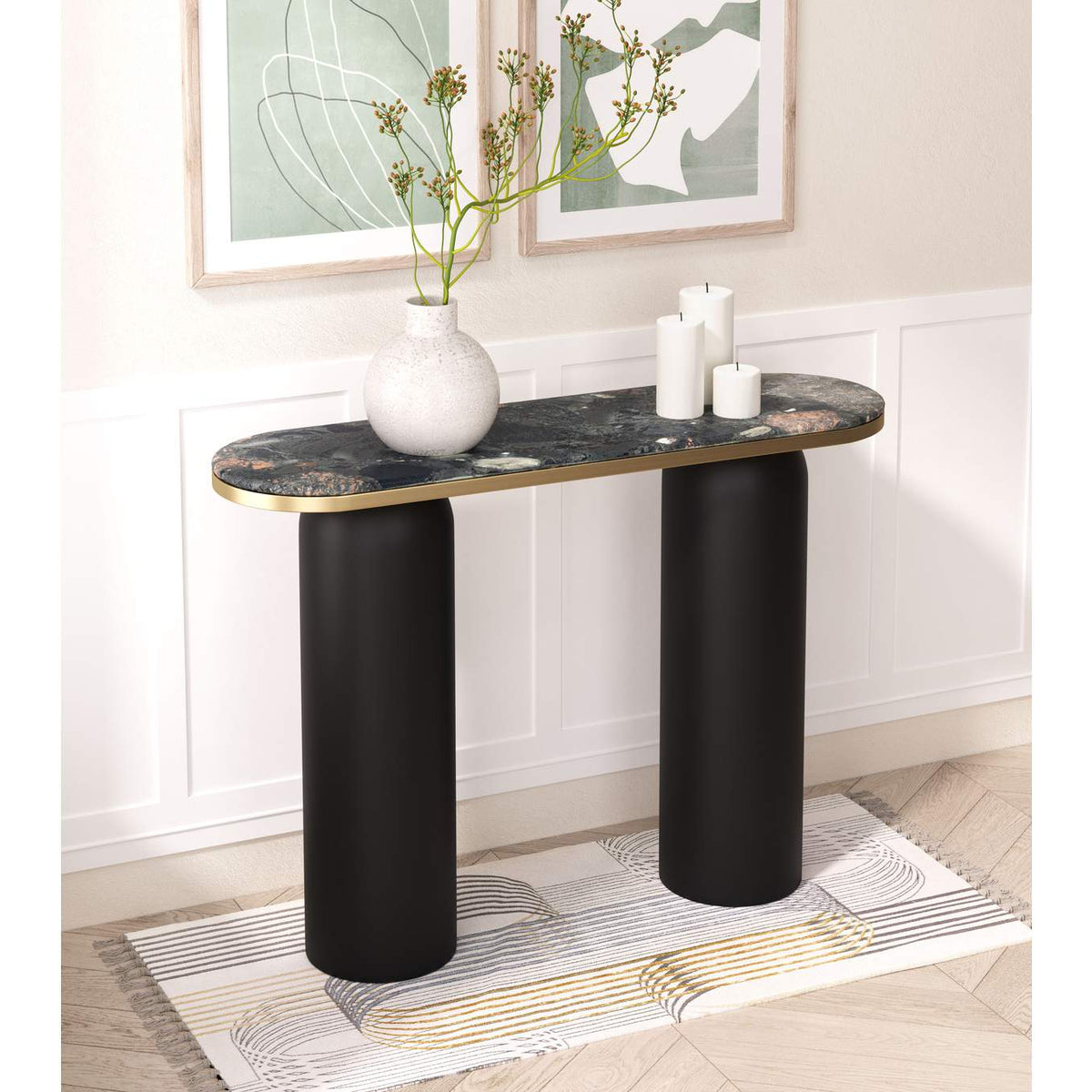109761 Luxor Console Table Multicolor