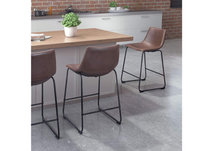 109323 Smart Counter Stool (Set Of 2) Vintage Espresso